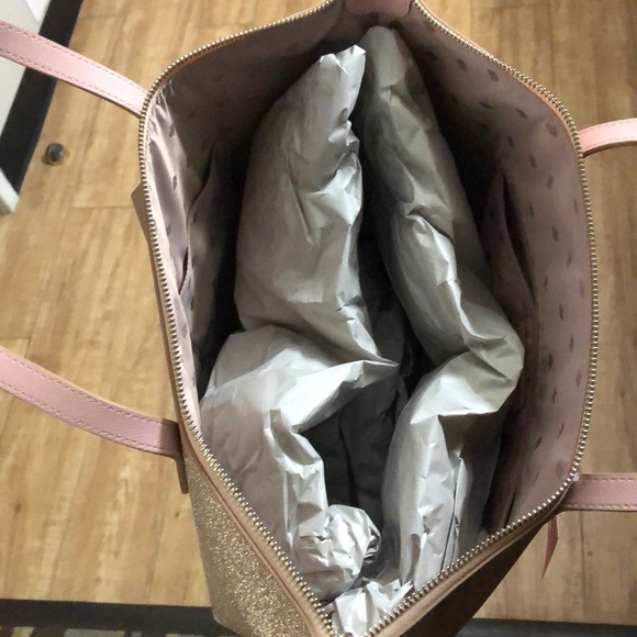 Kate Spade LARGE JOELEY rose gold tote 😍 - Picture 5 of 8